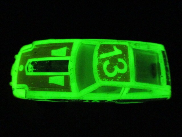 MATCHBOX GLO-RACERS BURNIN 280 / DATSUN 280ZX LOOSE Neon Glow in