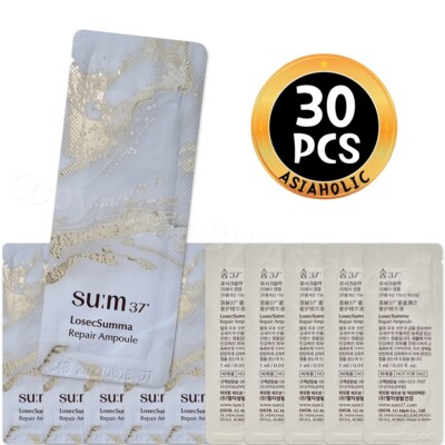 SU:M37 LosecSumma Repair Ampoule 1ml x 30pcs (30ml) Sample Sum37 Newest Version