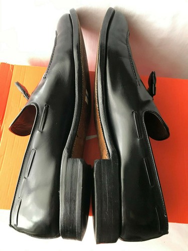Allen Edmonds Saratoga Tassel Black Leather Slip-On Loafer Shoes Men's 11.5 A - Picture 6 of 11