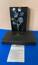 Michael Aram Botanical Leaf Wine Stopper Nickel New Other @