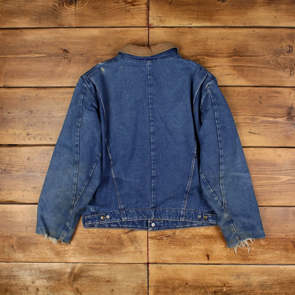 Chaqueta Vintage Key Workwear S 90s Trucker Denim Azul Foto 2 de 4