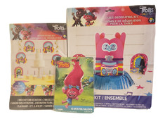DreamWorks Trolls World Tour 31 pcs Party Decorating Kit NEW