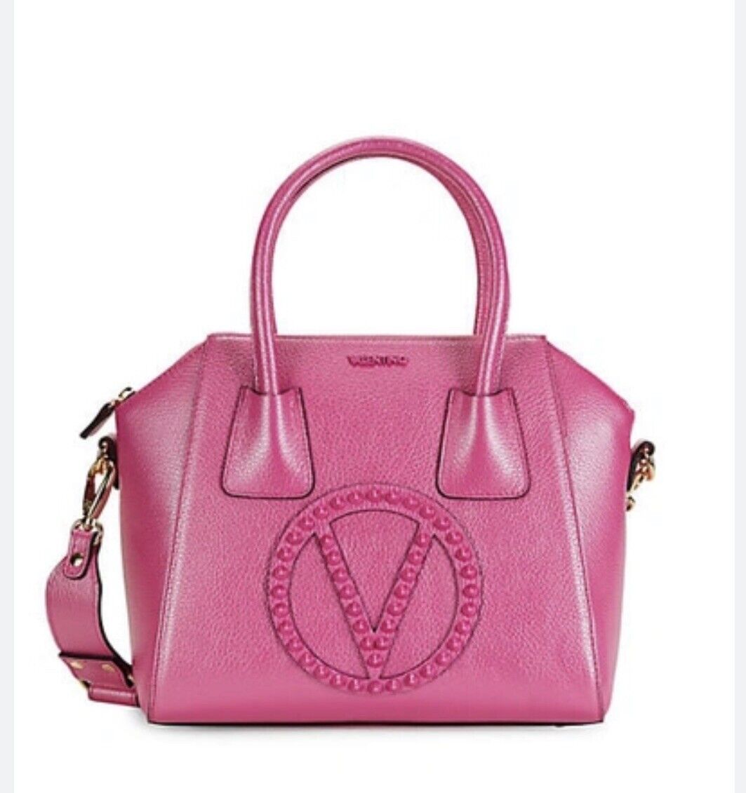 Valentino By Mario Valentino Minimi Rock V-Logo Raspberry Valentino By Mario Valentino Minimi Rock V-Logo Raspberry