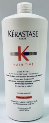 Kérastase Nutritive Lait Vitalトリートメント 1L NEW Lait Vital 1000ML Kerastase | eBay