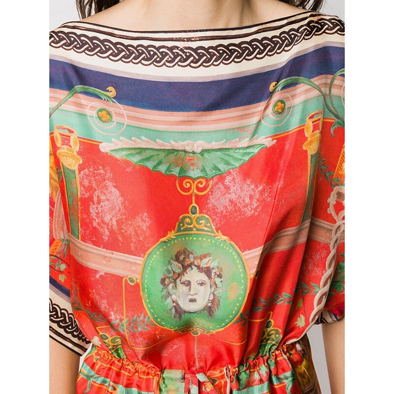GUCCI グッチ　Silk Caftan Mini DRESS ⑦ GLORIOUS GUCCI Floral Printed Dress/gucci Kaftan Dress