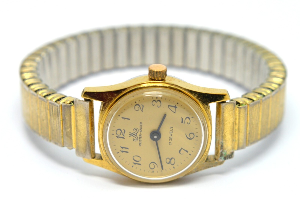 VINTAGE MEISTER ANKER 17 JEWELS LADIES MECHANICAL WATCH | eBay