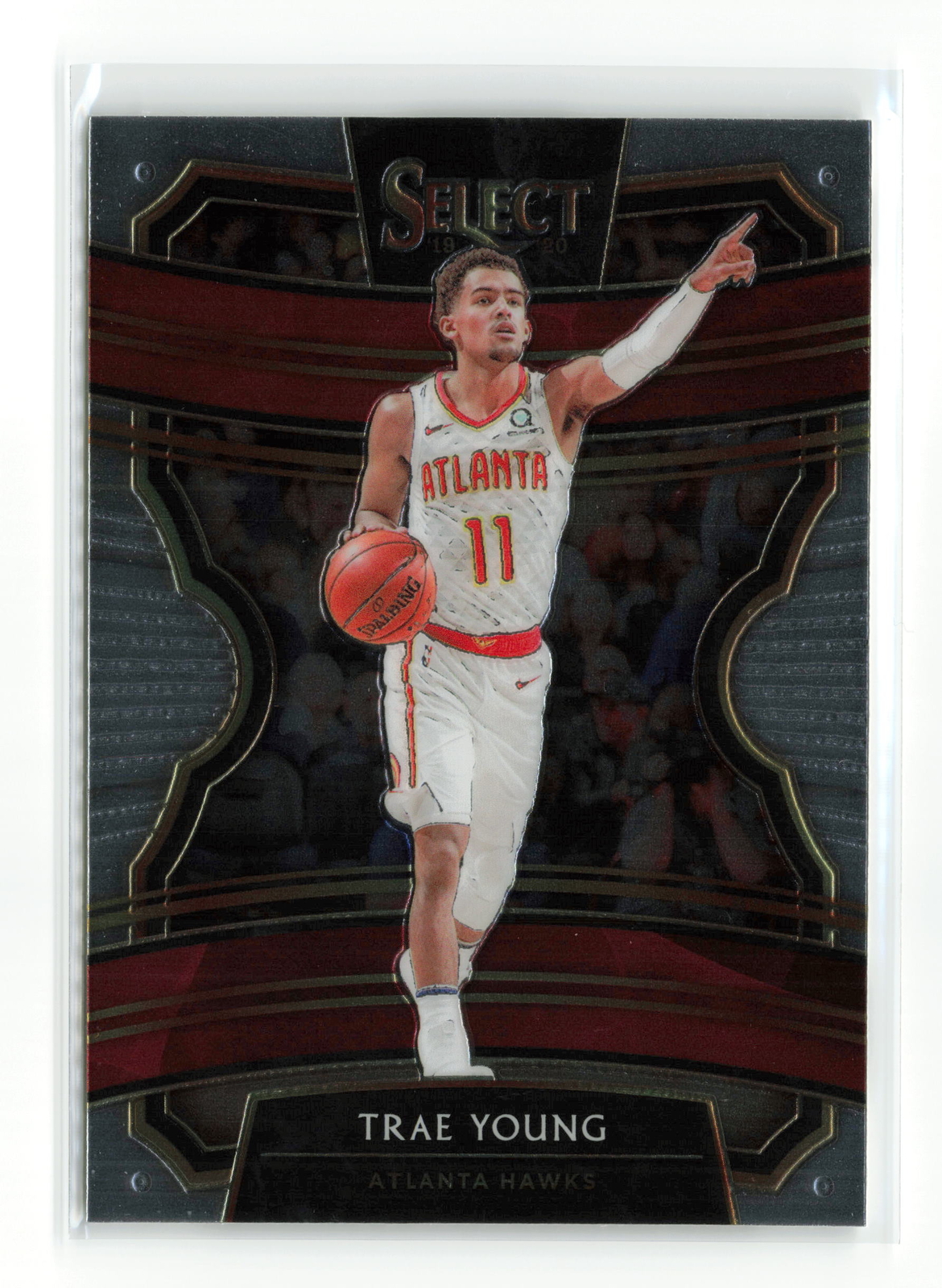 TRAE YOUNG #33 2019-20 PANINI SELECT HAWKS CONCOURSE