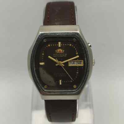 Orient Crystal Automatic H-469280-4A Day/Date Vintage Watch | eBay