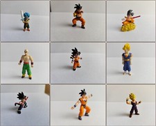1989 Dragon Ball Figuren / Dragon Ball Z / Son Goku / Krilin / Super Saiyajin