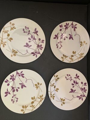 Maxwell &Williams Cashmere Dusk Bone China Set 4 Plates 9 