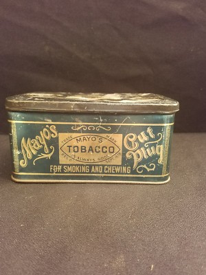 old tobacco tins ebay MAYO'S CUT PLUG VINTAGE TOBACCO TIN