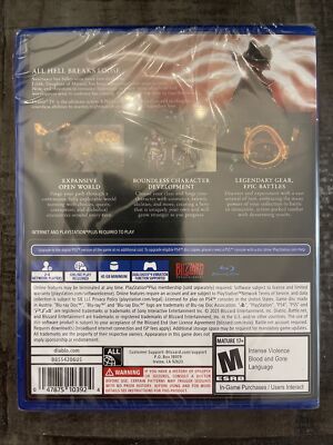 Diablo 4 - Sony PlayStation 4 - PS5 Upgrade - Sealed