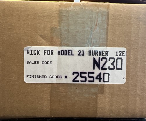 12 -Aladdin N230 Wick For Model 23 + 23E60 Oil Kerosene Mantle Lamps NOS p239904 - Picture 2 of 5