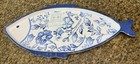 Sigrid Olsen Beach To Bistro Fish Platter Tray Melamine 16” X 7.5”