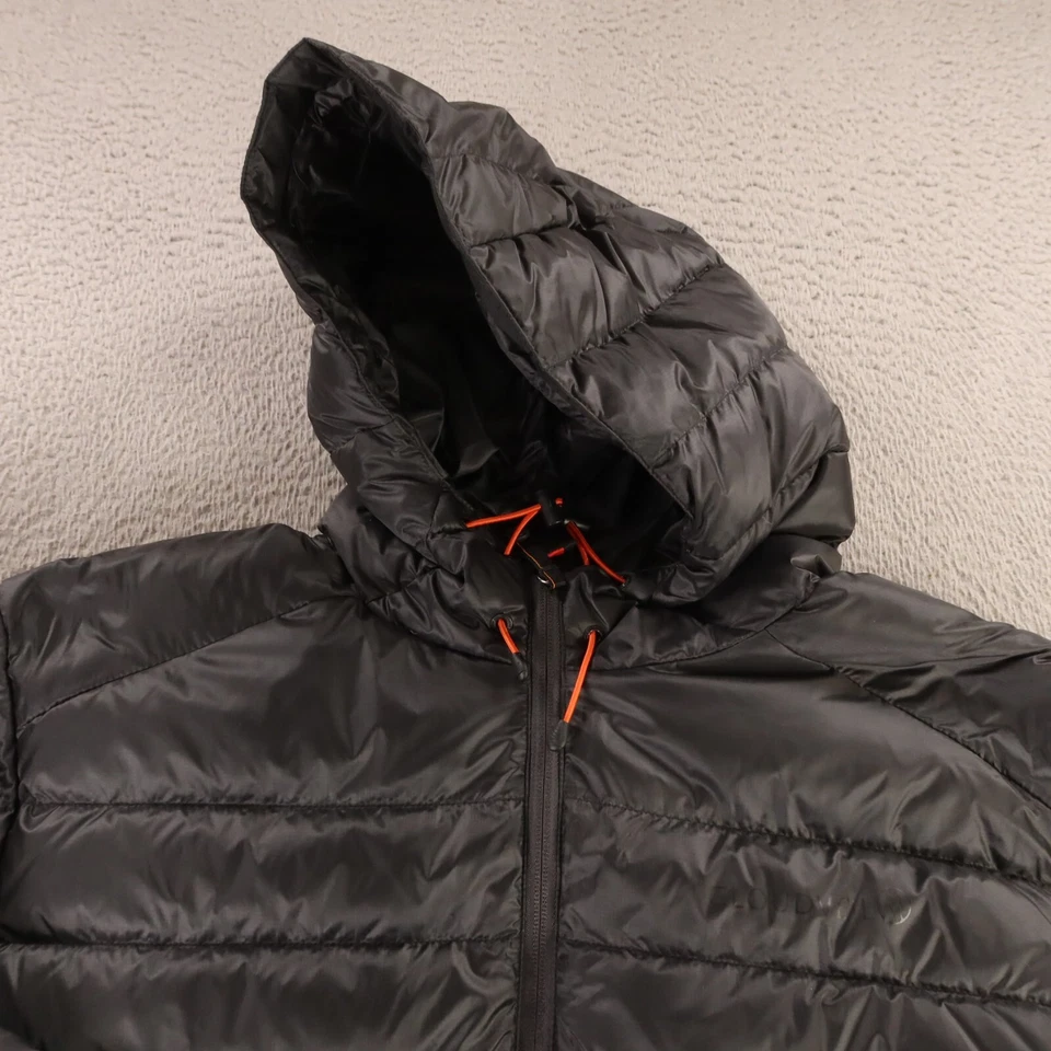 Chaqueta Cloudveil Para Hombres 2XL Carbón Abombado Relleno Con Capucha Ripstop NUEVA $228 Foto 4 de 4