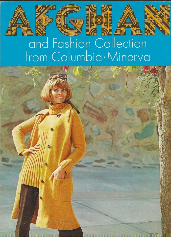 Lot of 6 Vintage Leaflets with Crochet and Knit Patterns for Vests Berets Scarfs - Image 4 of 4