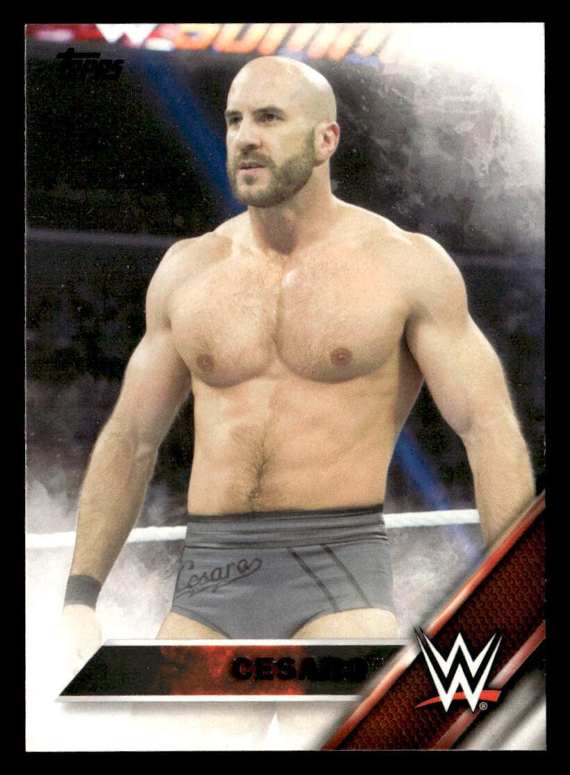 Cesaro 2016 Topps WWE Wrestling  Card #13