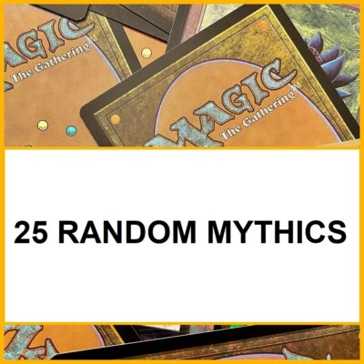 MTG 25 zufälliges mythisches Bundle Restposten - Magic the Gathering Cards