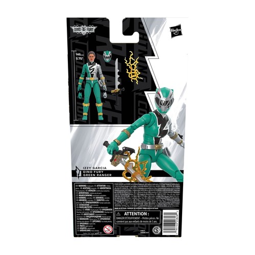 Power Rangers Lightning Collection Wave 13 Dino Fury Green Ranger Action Figure - Picture 13 of 13