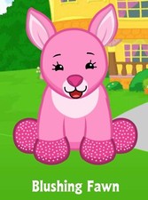 Webkinz Classic Blushing Fawn - hm774 - Virtual Adoption Code Only