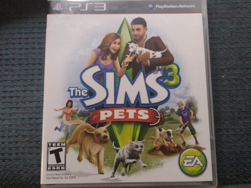 3DS THE SIMS3 ペット The Sims 3: Pets [Playstation 3] Rated T, (C.I.B.) Manual
