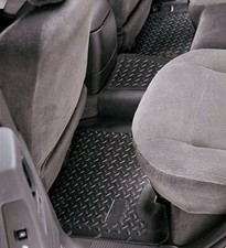 Tappetini posteriori in gomma battiscopa nero Jeep Cherokee XJ 84-01