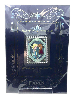 Disney 2023 World Of Frozen Anna And Elsa Stamp Pin