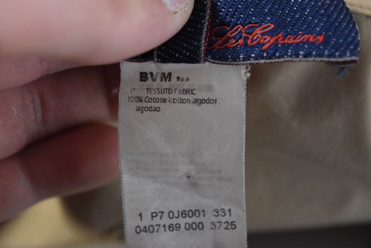 Blue Les Copains ホワイトコットンジャケット　42サイズ Les Copains Jeans Womens Jacket Size 42 Beige Basic Cotton