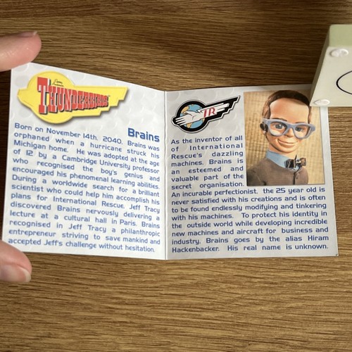Robert Harrop Thunderbirds Brains TBF04 Figure - Picture 10 of 17