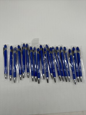 20 Pack 2-in-1 Pencil Stylus Touch Screen Ballpoint Pen for iPad, iPhone, Tablet