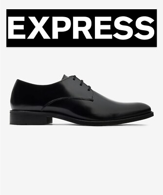 Express Mens Genuine Leather Lace Up Dress Shoes Size 11 Express Dress Shoes for Men for sale | eBay main image 4