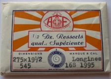 New old Longines 19.95 16s Swiss Mainspring 1 piece per auction