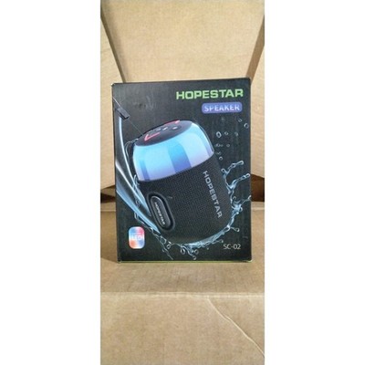 HOPESTAR Speaker SC-02, LED, Bluetooth 5.3 - BLACK Retail $30.00