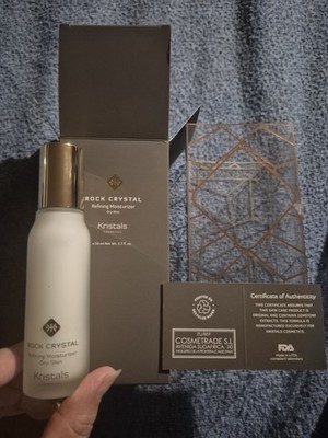 ロッククリスタルクリーム Kristals Rock Crystal Refining Moisturizer for Dry Skin 1.7 fl oz
