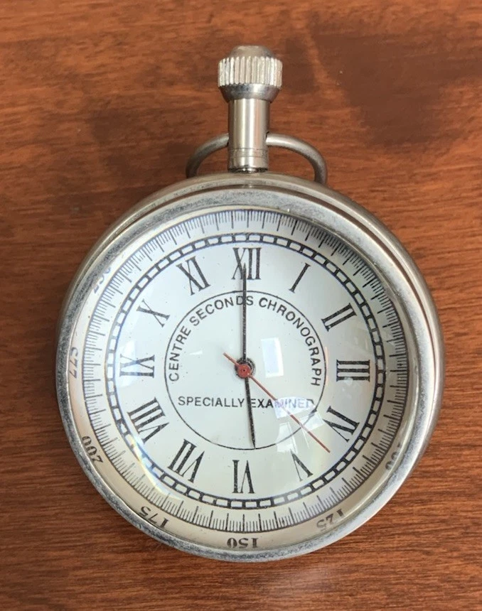 Caja Reloj Bola Vintage Estuche India Movimiento Miyota Cristal Transparente Único  Foto 3 de 4