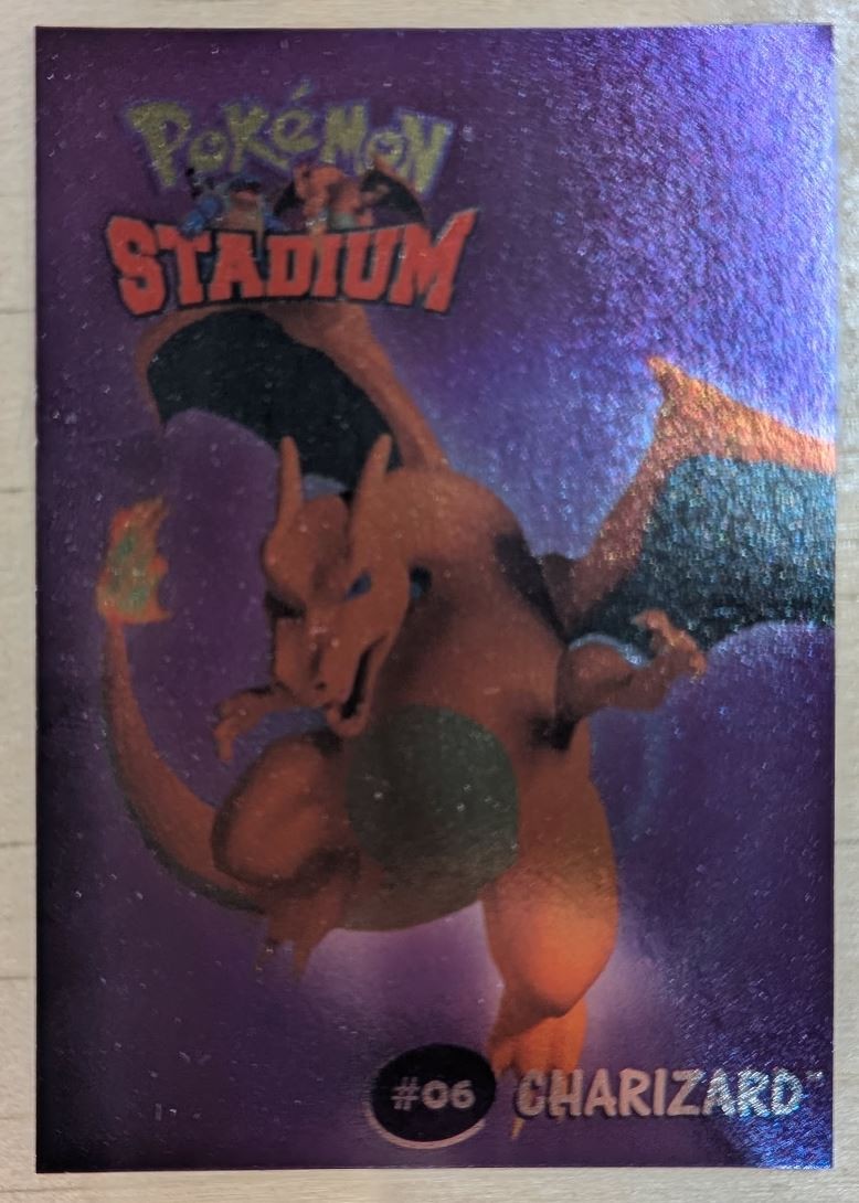 Charizard #06 2000 Danone Stadium Shiny #2/8 *BRO*