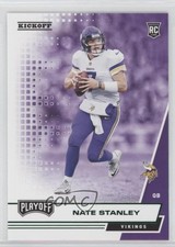 2020 Panini Playoff Rookies Kickoff Nate Stanley #262 05hs