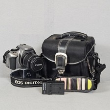 Canon EOS Digital Rebel XT Digital SLR Plus Bag And New Charger Flash Error