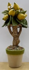 Porcellana di Capodimonte - Pianta di Limone 8’’ Napoli-Italia