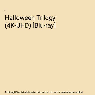 Halloween Trilogy (4K-UHD) [Blu-ray]