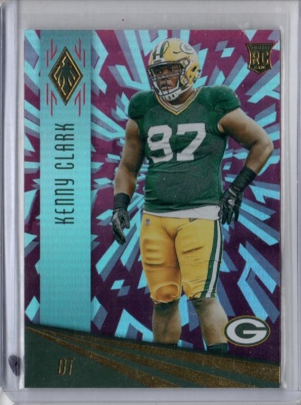 Kenny Clark Panini Phoenix #163 Pink Rookies