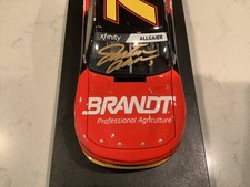 JUSTIN ALLGAIER AUTOGRAPHED 2021 CHEVY CAMARO BRANDT DIECAST  AUTOGRAPHED CARD