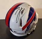 Josh Allen Buffalo Bills Autographed Football Helmet Beckett Authentication