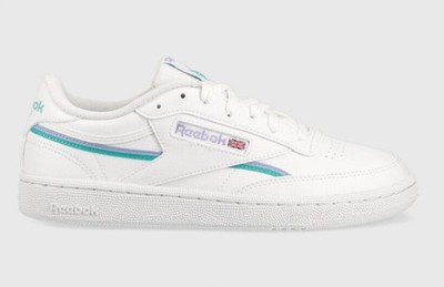 REEBOK CLUB C 85 VEGANE DAMEN-SPORTSCHUHE WEISS SCHNÜRSEN 37 0ZXB6* HINTERGRÜNDE