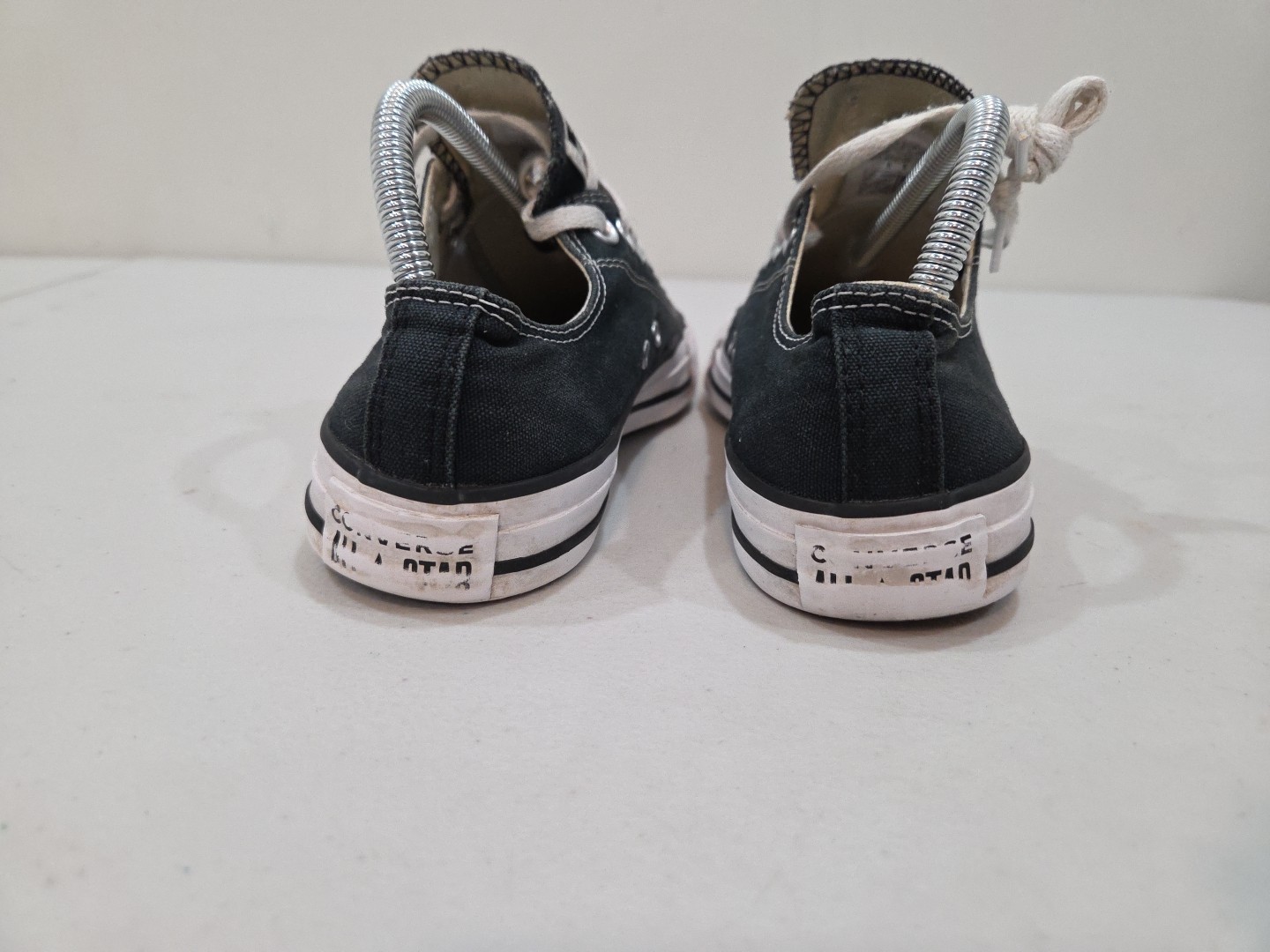 Converse Black All Star Low Top,  Size Women 8 Men 6 thumbnail 11