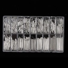 360pcs Watch Band Split Pins Watch Bracelet Strap Link Pins Cotter Bar Repair