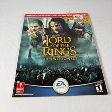 Lord of the Rings Two Towers Prima Official Strategy Guide Cheat Codes