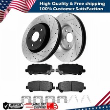 11.81 Front Disc Rotors Ceramic Brake Pads For 2011 2012 Honda Accord Acura Tsx