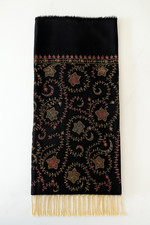 Pakistan Wool Shawl, Wool Wrap or Meditation Shawl Blanket for Women