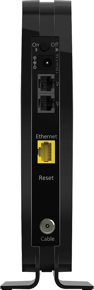 NETGEAR CM500V-100NAS Cable Modem with Voice For Xfinity - Black (Open Box) - Image 3 of 4